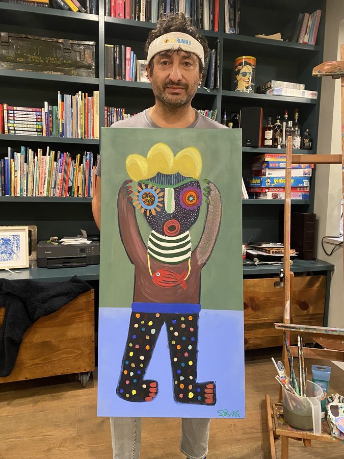 Fresh off the easel