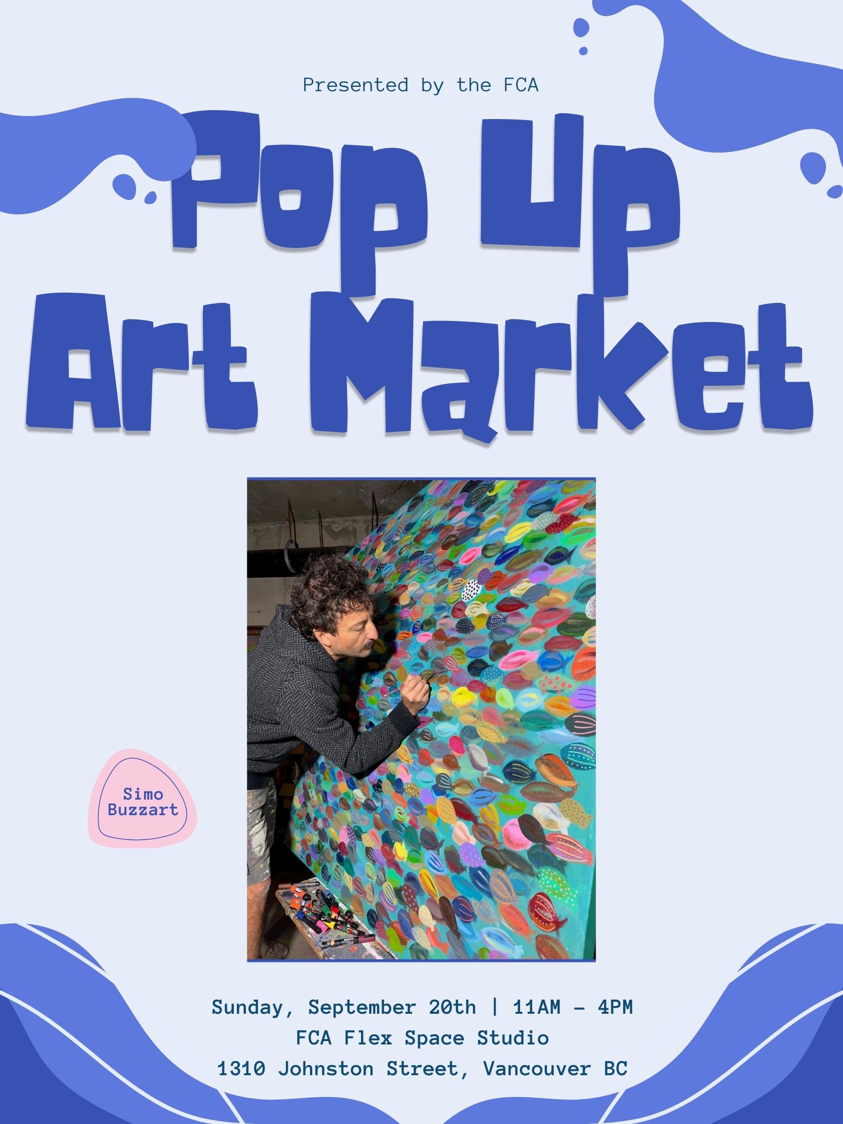Pop Up Art Market — FCA Flex Space Studio